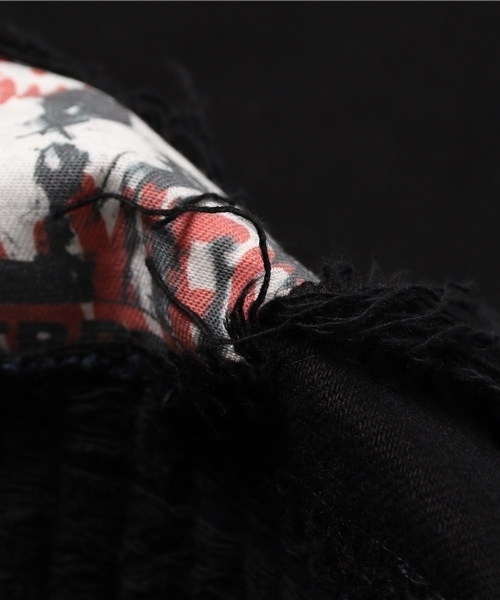 HYSTERIC GLAMOUR（ヒステリックグラマー）の「HB/UR加工デニム スリムストレートPT（デニムパンツ・メンズ・ホワイト/ブラック・28inch/32inch/34inch/29inch/31inch/30inch）」の12枚目の写真