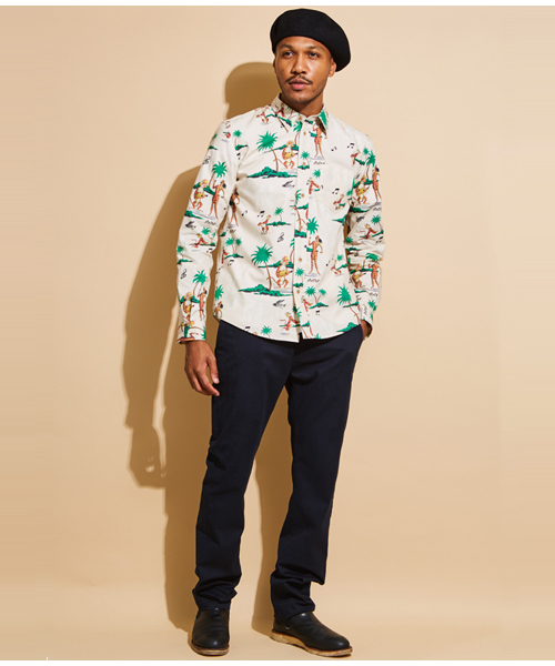 ROTAR（ローター）の「Stretch tapered chino / ストレッチ / テーパード（チノパンツ・メンズ・オリーブ/ベージュ/ネイビー・MEDIUM/LARGE）」の16枚目の写真