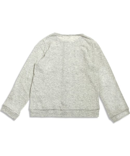 apres les cours(アプレレクール)の「リボンモチーフカーディガン(カーディガン/ボレロ・キッズ・ネイビー/ローズ/グレー・110/140/80/90/130/100/120)」の6枚目の写真