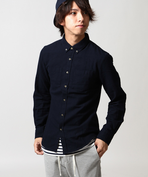 ZIP FIVE(ジップファイブ)の「ビエラ起毛チェックネルシャツ(シャツ/ブラウス・メンズ・ブルー/ブラック×ブルー/チャコールアッシュ/オフホワイト/ライトアッシュグレー/ダークネイビー/ブラウン/レッド/ライトカーキ/カーキオリーブ/ホワイト×ネイビー/ダークインディゴブルー/グリーン系その他/ネイビー/マルチ/ブラック×レッド/ブラック×グリーン/チョコ/クリアレッド/チャコールグレー×ブラック/ホワイト系その他/パープル/インディゴブルー/ヘザーチャコール/その他・LARGE/X-LARGE/MEDIUM/SMALL)」の20枚目の写真