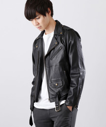 MONO-MART | 本革レザージャケット ライダース ダブル(ライダースジャケット)