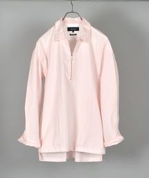 SHIPS JET BLUE | SHIPS JET BLUE: ハーフジッパーシャツ(シャツ/ブラウス)