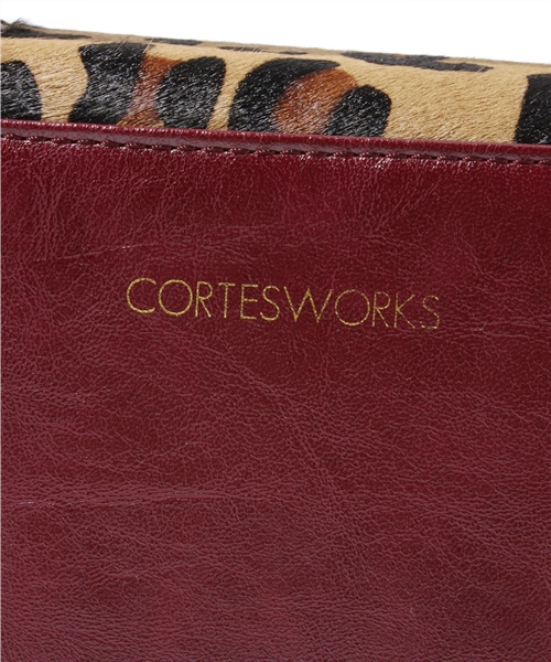 CORTES WORKS（コルテスワークス）の「LEOPARD HARAKO レオパード柄ショルダーバッグ（ショルダーバッグ・レディース・ブラック/レオパード・FREE）」の5枚目の写真