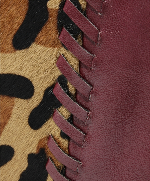 CORTES WORKS（コルテスワークス）の「LEOPARD HARAKO レオパード柄ショルダーバッグ（ショルダーバッグ・レディース・ブラック/レオパード・FREE）」の7枚目の写真