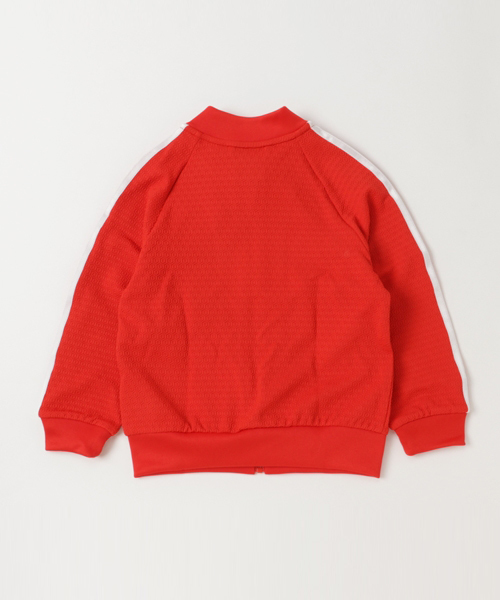 adidas（アディダス）の「オリジナルス ジャージ上下セット[SST TRACKSUIT]（ジャージ・キッズ・レッド・100/120/90/110）」の3枚目の写真