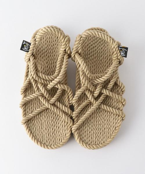 BEAUTY&YOUTH UNITED ARROWS(ビューティーアンドユースユナイテッドアローズ)の「<Nomadic State of Mind>ロープサンダル ◆(サンダル・レディース・ブラック/ベージュ・36/35/37)」の7枚目の写真