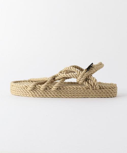 BEAUTY&YOUTH UNITED ARROWS(ビューティーアンドユースユナイテッドアローズ)の「<Nomadic State of Mind>ロープサンダル ◆(サンダル・レディース・ブラック/ベージュ・36/35/37)」の8枚目の写真