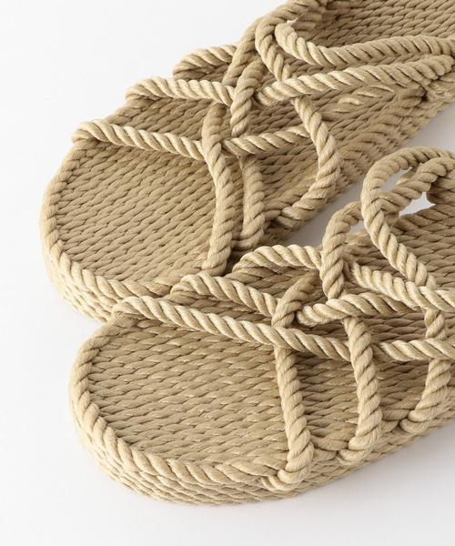 BEAUTY&YOUTH UNITED ARROWS(ビューティーアンドユースユナイテッドアローズ)の「<Nomadic State of Mind>ロープサンダル ◆(サンダル・レディース・ブラック/ベージュ・36/35/37)」の11枚目の写真