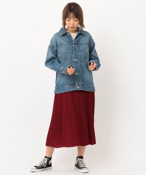 Another Edition（アナザーエディション）の「【WEB限定】プリーツスカート（スカート・レディース・ネイビー/イエロー/ワイン/その他1・FREE）」の6枚目の写真