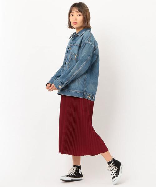 Another Edition（アナザーエディション）の「【WEB限定】プリーツスカート（スカート・レディース・ネイビー/イエロー/ワイン/その他1・FREE）」の7枚目の写真