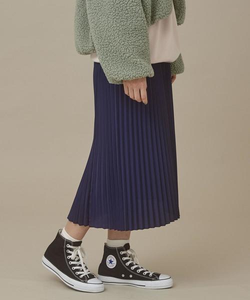 Another Edition（アナザーエディション）の「【WEB限定】プリーツスカート（スカート・レディース・ネイビー/イエロー/ワイン/その他1・FREE）」の22枚目の写真