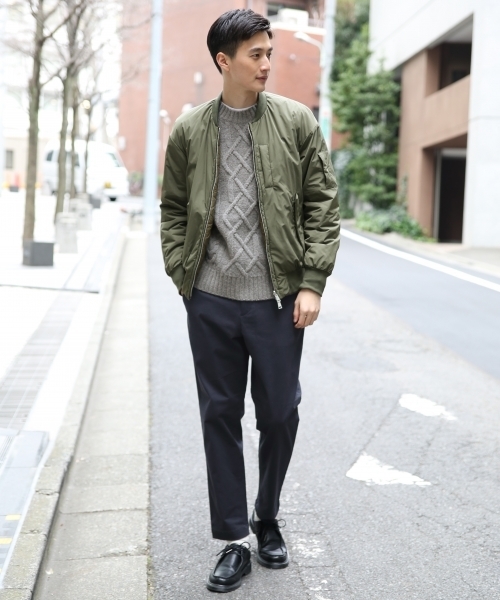 GLOBAL WORK（グローバルワーク）の「チノテーパードパンツ/775627（チノパンツ・メンズ・グレー/ベージュ/ネイビー/カーキ/ワインレッド・SMALL/X-LARGE/LARGE/MEDIUM）」の8枚目の写真