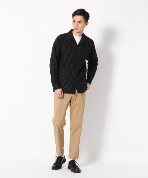 GLOBAL WORK（グローバルワーク）の「チノテーパードパンツ/775627（チノパンツ・メンズ・グレー/ベージュ/ネイビー/カーキ/ワインレッド・SMALL/X-LARGE/LARGE/MEDIUM）」の10枚目の写真