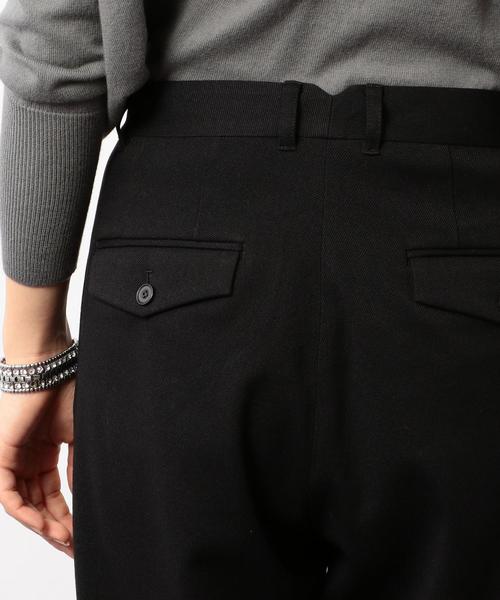green label relaxing(グリーンレーベルリラクシング)の「CB クロップド ワイド テーパードパンツ ◆(その他パンツ・レディース・ブラック/ダークグリーン/オフホワイト・38/36)」の10枚目の写真