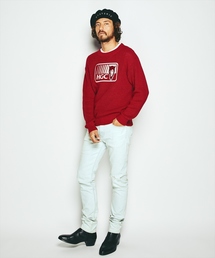 【良品】　Hysteric Glamour 口紅柄セーター 長袖　プルオーバー HYSTERIC GLAMOUR - 【良品】 Hysteric Glamour 口紅柄セーター