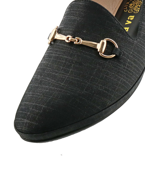 cava cava（サヴァサヴァ）の「〈cavacava (サヴァサヴァ) 〉　ビット付フラットシューズ（ローファー・レディース・ブラック/オリーブ/アイボリー/グレイッシュベージュ/レッド/ブラックミックス/ラベンダー/プラチナム・23.0cm/23.5cm/24.0cm/24.5cm/22.5cm/25.0cm）」の17枚目の写真