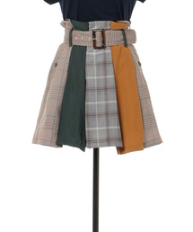 REDYAZEL | チェック配色ミニスカート(スカート)
