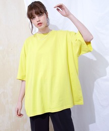 スーパービッグシルエットカットソー 1/2 sleeveカットソー