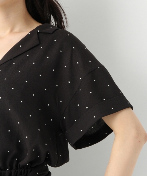 A part by（アパートバイ）の「PカイキンボタンワンピースSS