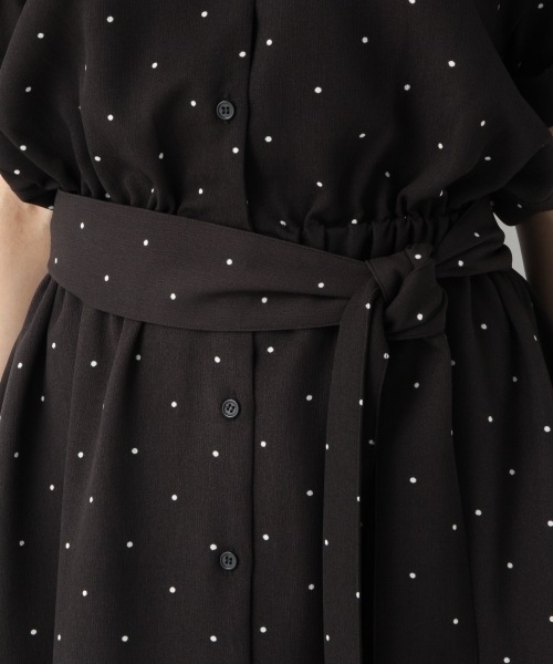 A part by（アパートバイ）の「PカイキンボタンワンピースSS　794379（ワンピース・レディース・ブラック系その他/ブラック系その他2/ネイビー/ライトブルー/ベージュ系その他/ブルー系その他/ブルー系その他2・FREE）」の16枚目の写真