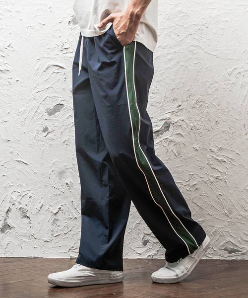 MinoriTY(マイノリティ)の「トラックワイドパンツ(その他パンツ・メンズ・ブラック/ベージュ/ネイビー・M/L)」の3枚目の写真