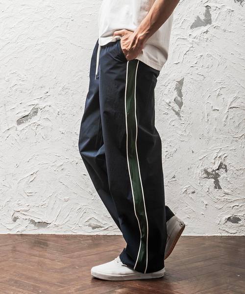 MinoriTY(マイノリティ)の「トラックワイドパンツ(その他パンツ・メンズ・ブラック/ベージュ/ネイビー・M/L)」の7枚目の写真