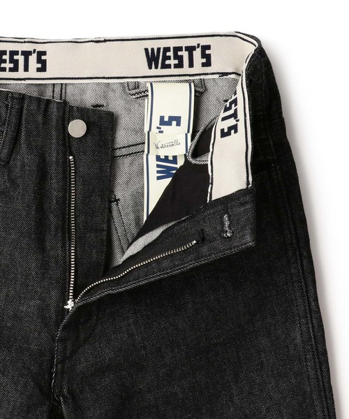 WESTOVERALLS（ウエストオーバーオールズ）の「WESTOVERALLS デニムパンツ"806T"（デニムパンツ・レディース・ブラック/ブルー・28/24/26/30）」の9枚目の写真