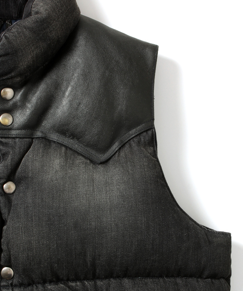 Rocky Mountain Featherbed BEAMS ダウンベスト 黒 ROCKY MOUNTAIN FEATHERBED×BEAMS＞｜ビームス 町田｜BEAMS