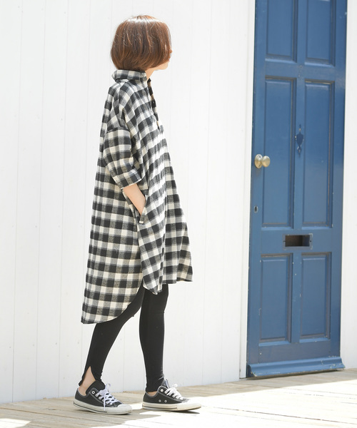 rps（アールピーエス）の「スリット入りリブレギンス（レギンス/スパッツ・レディース・グレー/チャコールグレー/ブラック/ベージュ・M）」の12枚目の写真