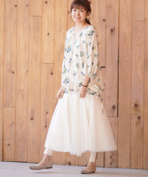 rps（アールピーエス）の「スリット入りリブレギンス（レギンス/スパッツ・レディース・グレー/チャコールグレー/ブラック/ベージュ・M）」の19枚目の写真