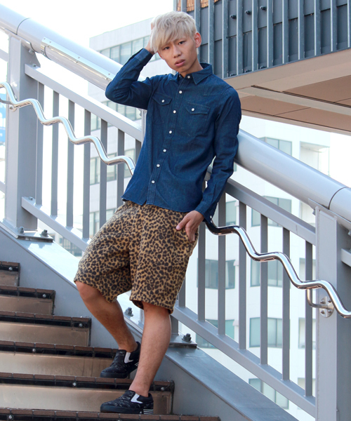 WEGO（ウィゴー）の「WEGO/レオパードフリースショーツ（その他パンツ・メンズ・イエロー・MEDIUM/LARGE）」の10枚目の写真