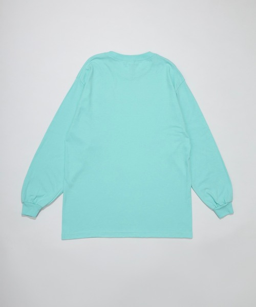 68&brothers(シックスティエイトアンドブラザーズ)の「68&BROTHERS シックスティーエイトアンドブラザーズ / "THENYC&Co." L/S Tee(Tシャツ/カットソー・メンズ・ミント/アクア/ブラック/ホワイト・MEDIUM/LARGE/X-LARGE/XX-LARGE/SMALL)」の5枚目の写真