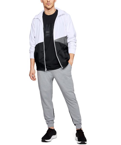 UNDER ARMOUR（アンダーアーマー）の「メンズライフスタイルジャケット / スポーツスタイル ウィンドブレイカー【セットアップ対応商品】（ナイロンジャケット・メンズ・ホワイト×ブラック/ブラック系その他/カリビアンブルー/ブラック・XXL/3XL/MD/SM/LG/XL）」の6枚目の写真