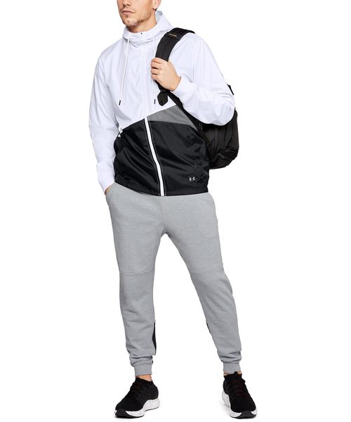 UNDER ARMOUR（アンダーアーマー）の「メンズライフスタイルジャケット / スポーツスタイル ウィンドブレイカー【セットアップ対応商品】（ナイロンジャケット・メンズ・ホワイト×ブラック/ブラック系その他/カリビアンブルー/ブラック・XXL/3XL/MD/SM/LG/XL）」の13枚目の写真