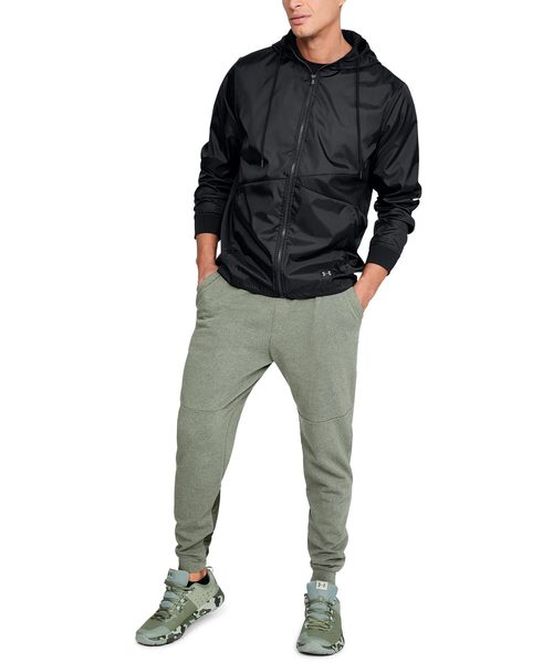 UNDER ARMOUR（アンダーアーマー）の「メンズライフスタイルジャケット / スポーツスタイル ウィンドブレイカー【セットアップ対応商品】（ナイロンジャケット・メンズ・ホワイト×ブラック/ブラック系その他/カリビアンブルー/ブラック・XXL/3XL/MD/SM/LG/XL）」の17枚目の写真