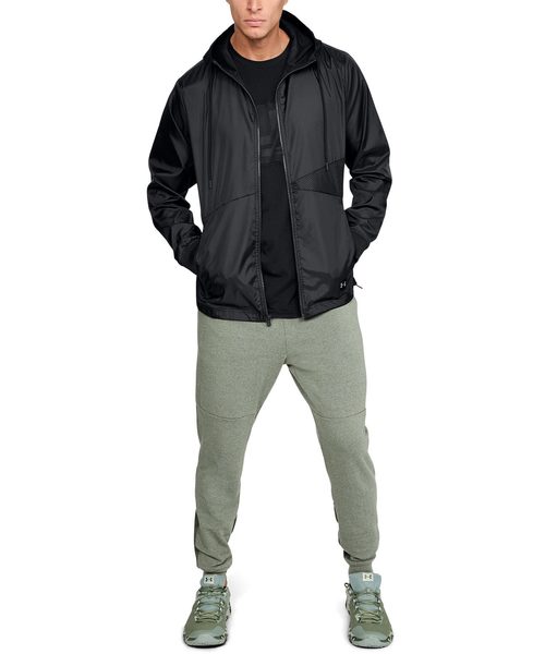 UNDER ARMOUR（アンダーアーマー）の「メンズライフスタイルジャケット / スポーツスタイル ウィンドブレイカー【セットアップ対応商品】（ナイロンジャケット・メンズ・ホワイト×ブラック/ブラック系その他/カリビアンブルー/ブラック・XXL/3XL/MD/SM/LG/XL）」の18枚目の写真