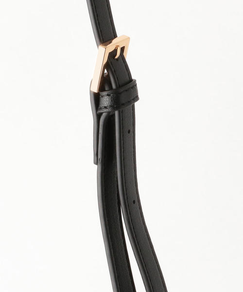 BEAUTY&YOUTH UNITED ARROWS(ビューティーアンドユースユナイテッドアローズ)の「BY DRESS ガマグチショルダーバッグ -3WAY-(ショルダーバッグ・レディース・シルバー/ブラック・FREE)」の9枚目の写真