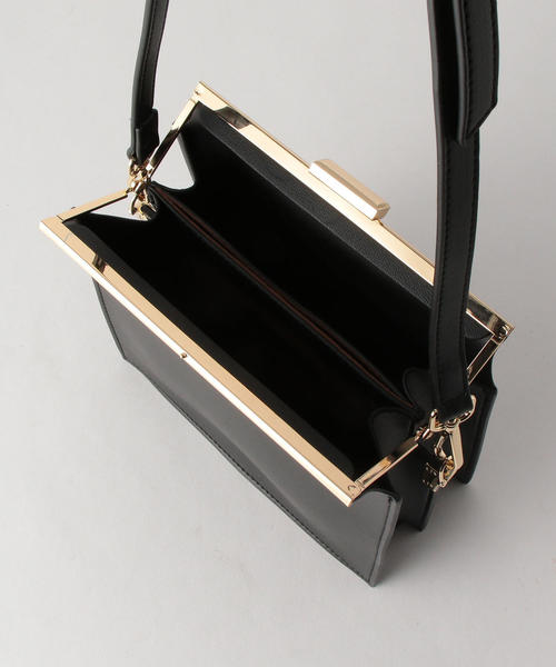 BEAUTY&YOUTH UNITED ARROWS(ビューティーアンドユースユナイテッドアローズ)の「BY DRESS ガマグチショルダーバッグ -3WAY-(ショルダーバッグ・レディース・シルバー/ブラック・FREE)」の13枚目の写真