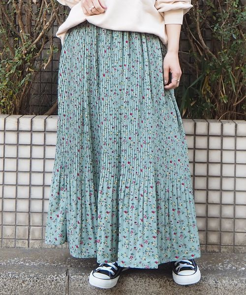 tiptop（ティップトップ）の「アソート消しプリーツロングスカート（スカート・レディース・ブラック/A/B/C/D/E/アイボリー/ダークグレー/G・FREE）」の7枚目の写真