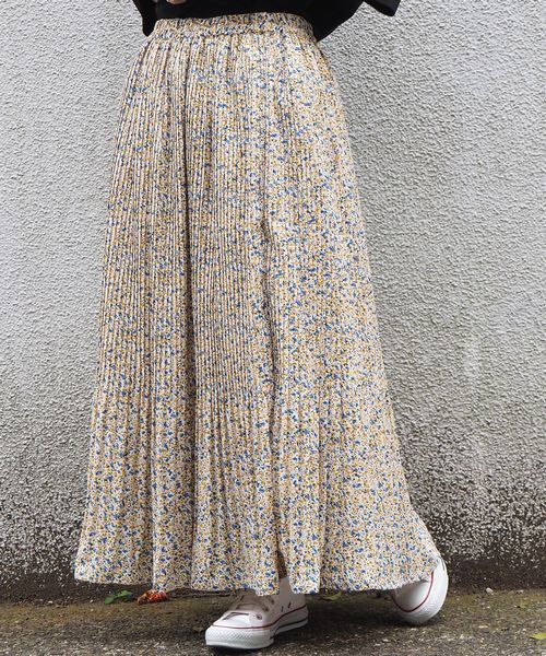 tiptop（ティップトップ）の「アソート消しプリーツロングスカート（スカート・レディース・ブラック/A/B/C/D/E/アイボリー/ダークグレー/G・FREE）」の2枚目の写真