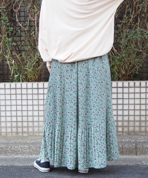 tiptop（ティップトップ）の「アソート消しプリーツロングスカート（スカート・レディース・ブラック/A/B/C/D/E/アイボリー/ダークグレー/G・FREE）」の21枚目の写真