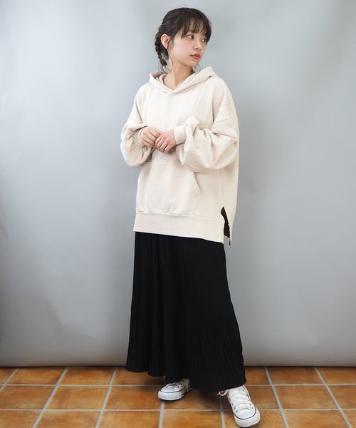 tiptop（ティップトップ）の「アソート消しプリーツロングスカート（スカート・レディース・ブラック/A/B/C/D/E/アイボリー/ダークグレー/G・FREE）」の17枚目の写真