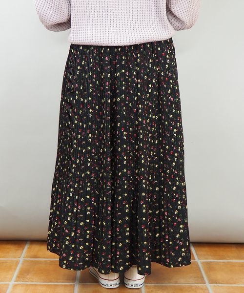 tiptop（ティップトップ）の「アソート消しプリーツロングスカート（スカート・レディース・ブラック/A/B/C/D/E/アイボリー/ダークグレー/G・FREE）」の10枚目の写真