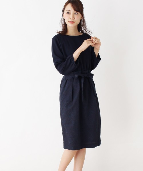 セール ゴブラン調ドッキングワンピース ワンピース Soup スープ のファッション通販 Zozotown