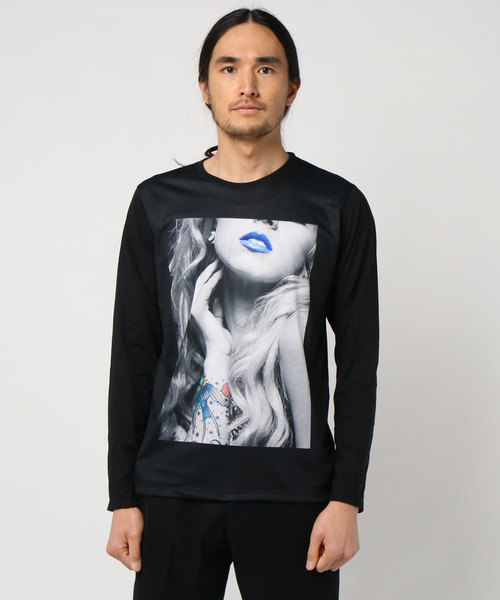 おしゃれスタ(オシャレスタ)の「ガールズフォトプリントロングTシャツ(KU)(Tシャツ/カットソー・メンズ・A/B/C/D/E/F・M/L)」の12枚目の写真