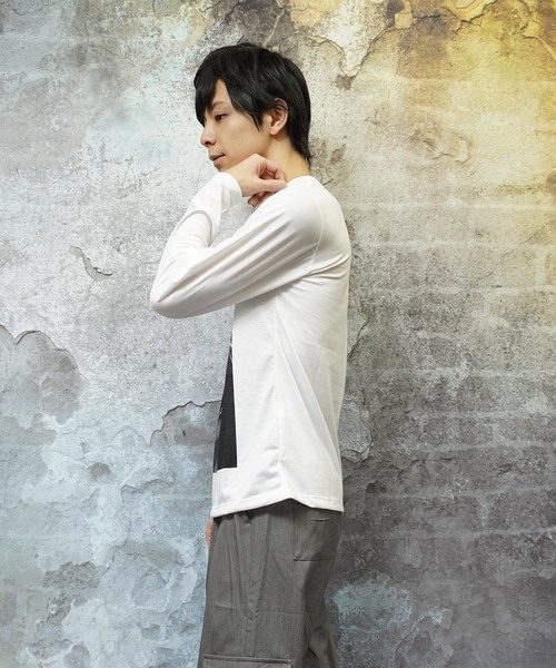おしゃれスタ(オシャレスタ)の「ガールズフォトプリントロングTシャツ(KU)(Tシャツ/カットソー・メンズ・A/B/C/D/E/F・M/L)」の15枚目の写真