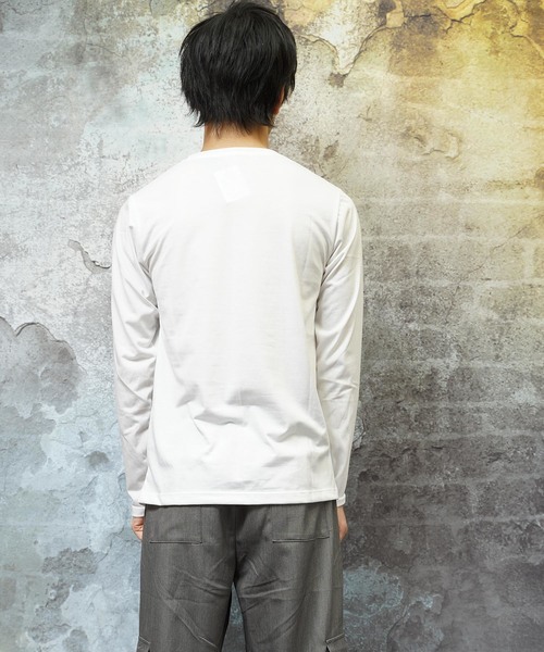 おしゃれスタ(オシャレスタ)の「ガールズフォトプリントロングTシャツ(KU)(Tシャツ/カットソー・メンズ・A/B/C/D/E/F・M/L)」の16枚目の写真