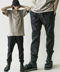 MONKEY TIME | ＜monkey time＞ ST TCR TWILL SKINNY JOGGER/ジョガーパンツ(牛仔褲)