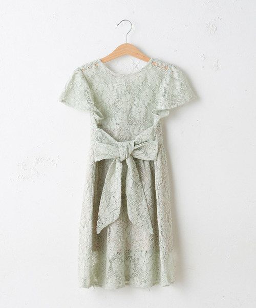 Kids半袖レース2wayワンピース 結婚式 パーティー ワンピース Omekashi オメカシ のファッション ワンピース セール