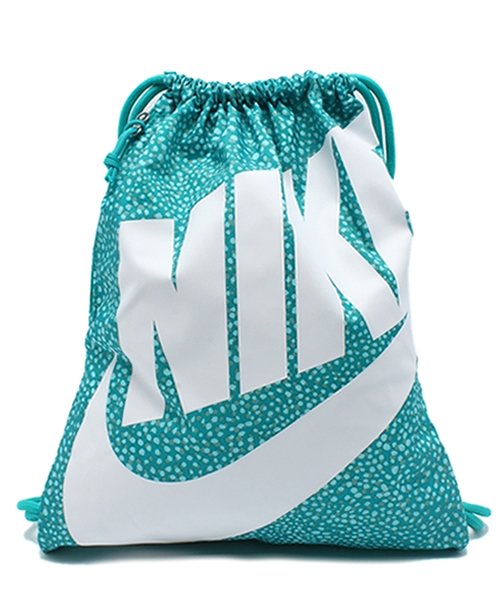 NIKE（ナイキ）の「ナイキ ヘリテージ ジムサック 巾着 NIKE HERITAGE GYMSACK BA3329（バックパック/リュック・メンズ・ブラック/オレンジ/グリーン/イエロー/ブルー・ONE SIZE）」の3枚目の写真